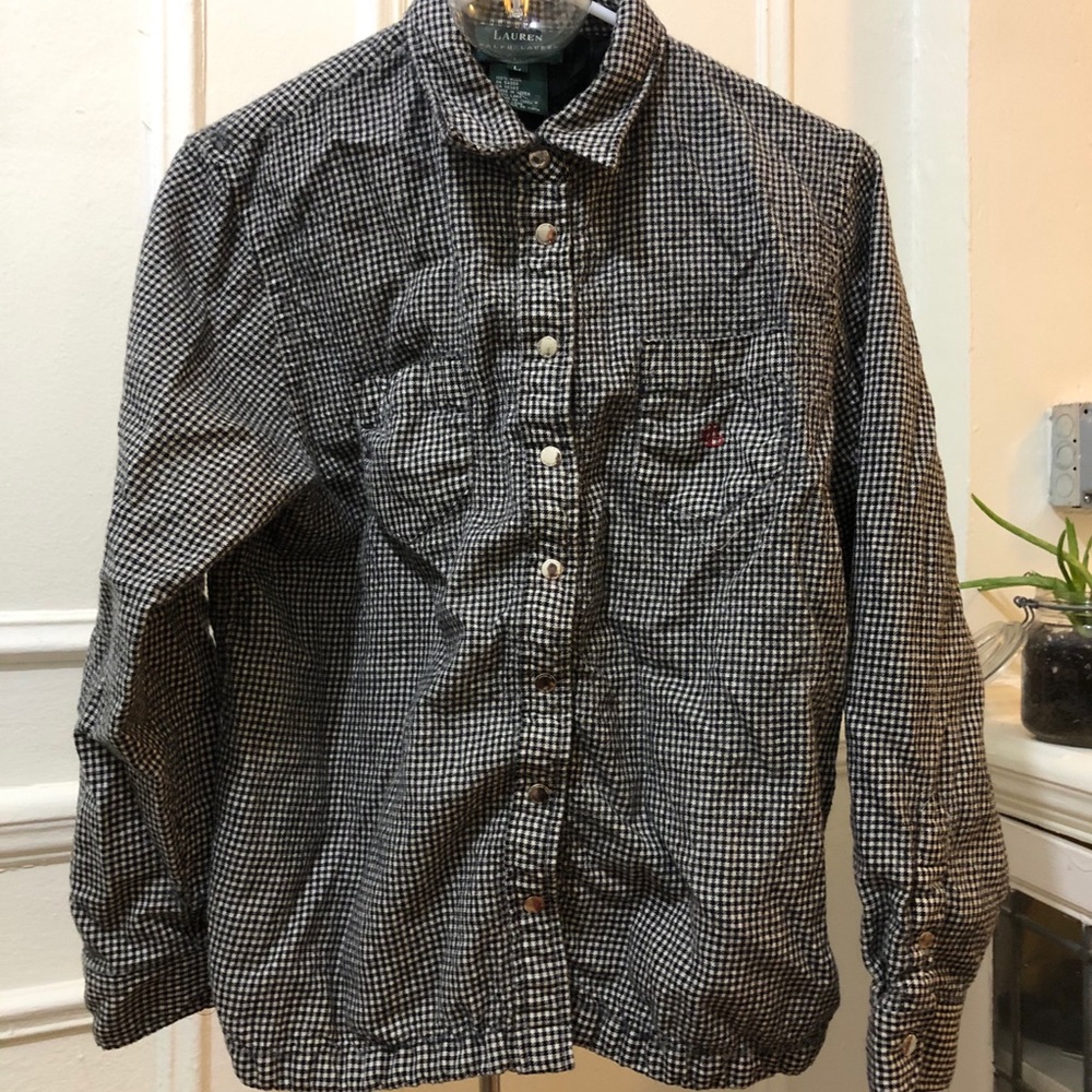 Vintage Ralph Lauren wool button up